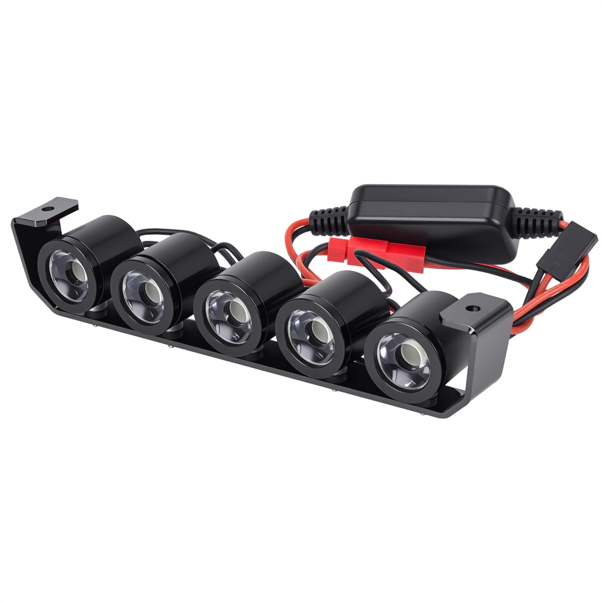 Aluminum 5 LED Light Headlight - Rc Hobby Toucan ulasan dan harga