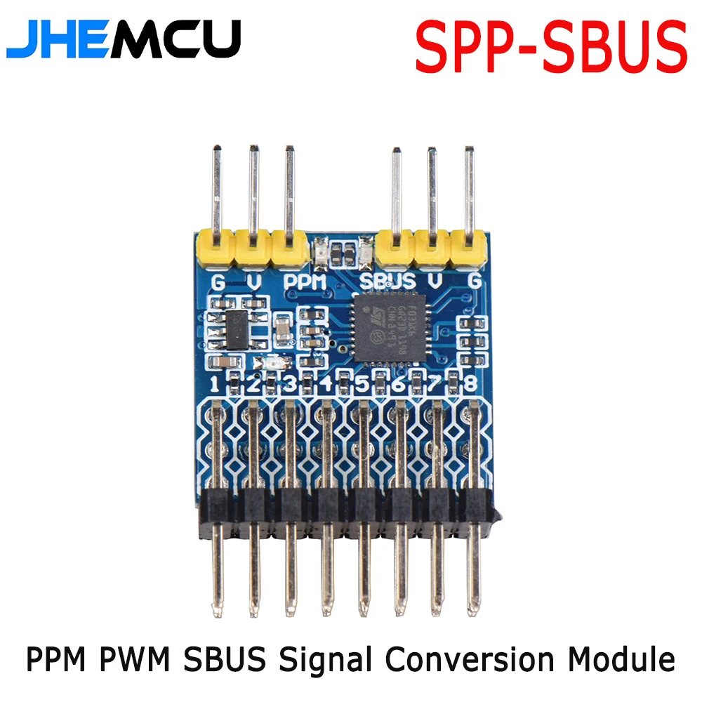 JHEMCU 8CH Receiver PWM PPM SB - Receiver Sbus 8Ch ulasan dan harga