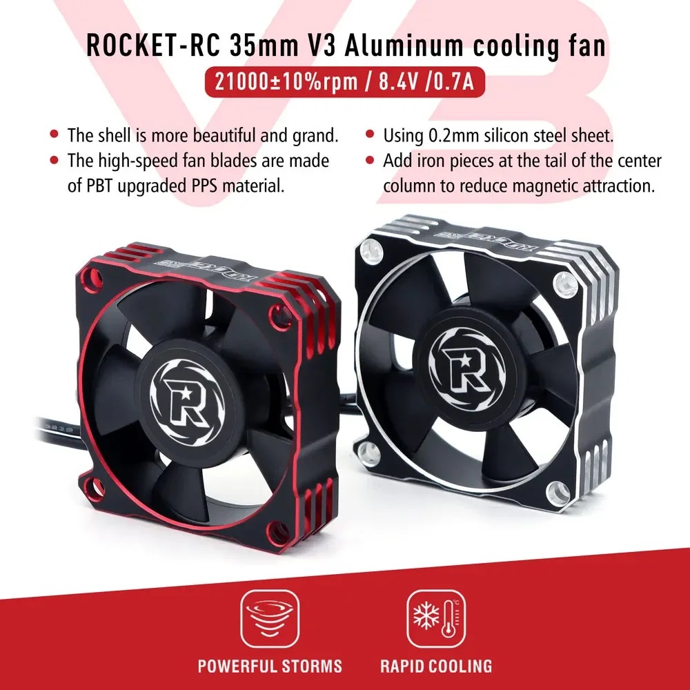 Rocket-RC 30mm 35mm 40mm V3 Me - Rc Hobby Motor ulasan dan harga