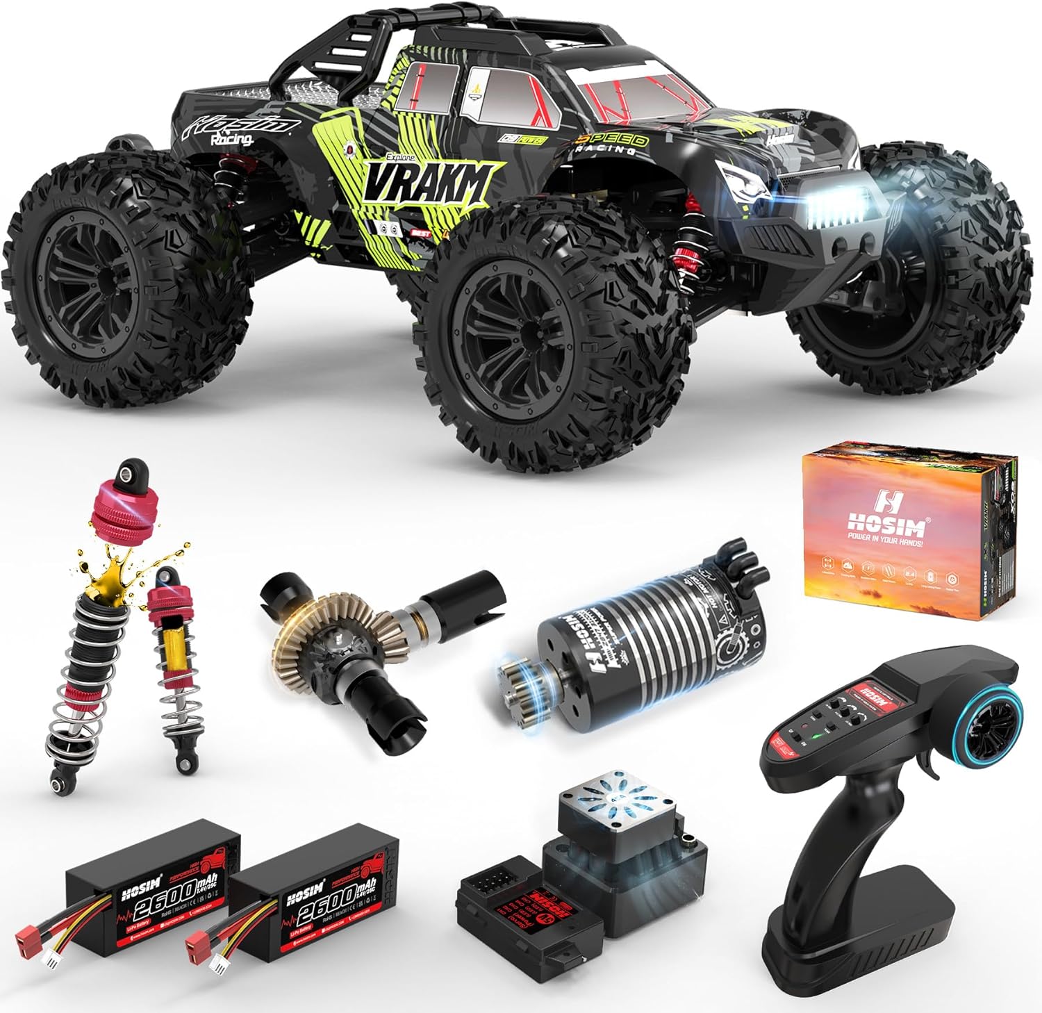 Adult Brushless RC Car, 1/10 S - Rc Hobby Grade Truck ulasan dan harga
