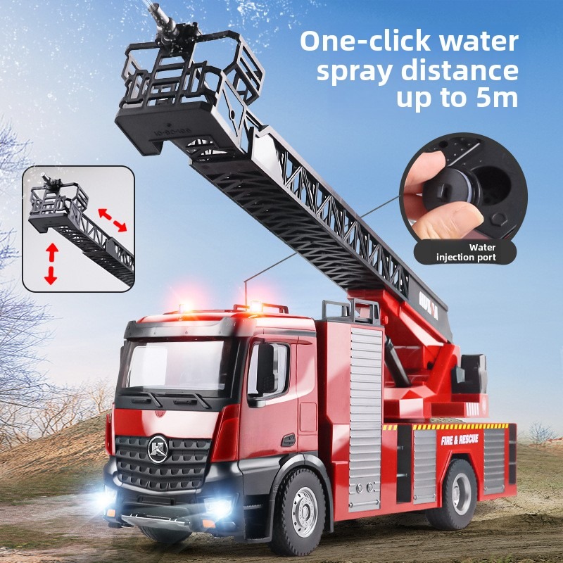 22CH RC Fire Truck with RC Aer - Rc Hobby Toucan ulasan dan harga