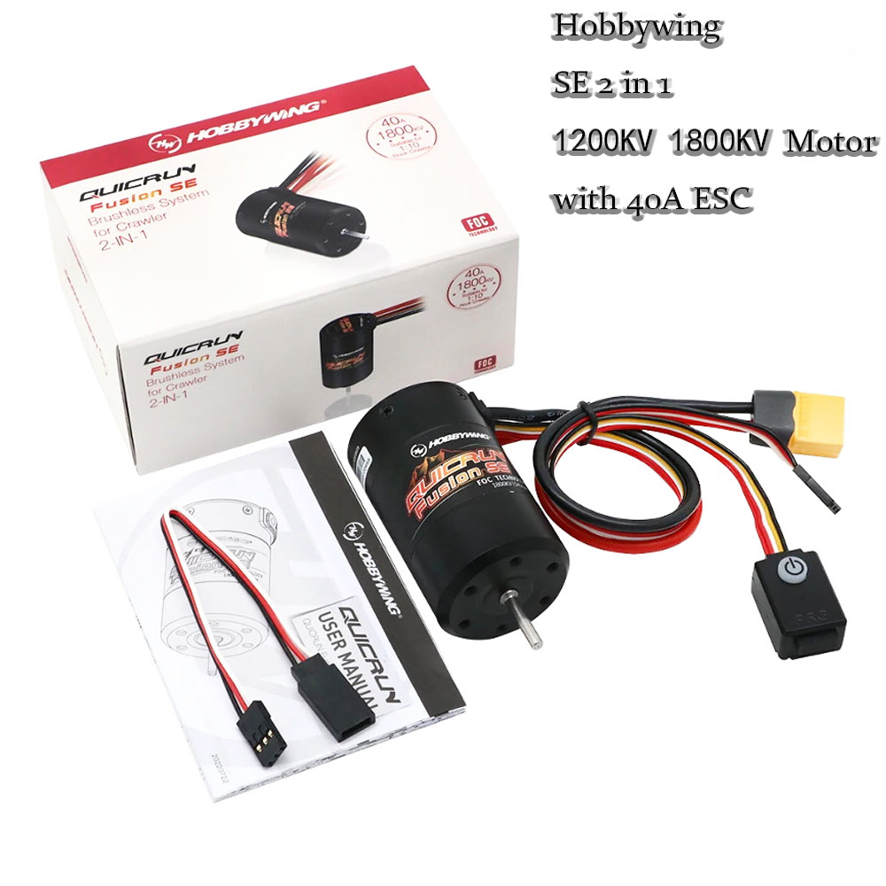 Hobbywing QuicRun Fusion SE 2- - Rc Hobby Motor ulasan dan harga